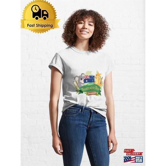 Michelle
L Other - Australia Day 26 January T Shirt Four Classic T-Shirt